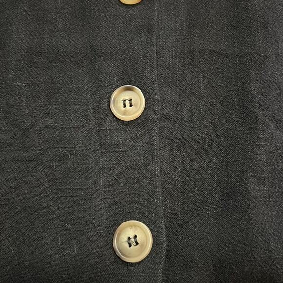 Pink Lily Black Button Dress Size XXL - Picture 5 of 6